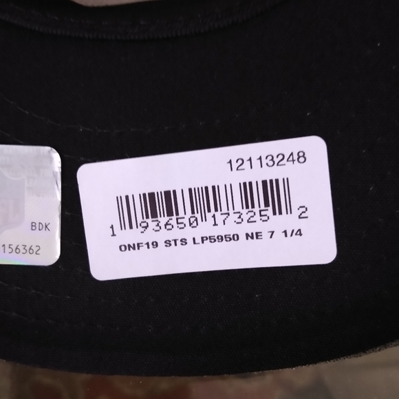 New England Patriots salute to our troops hat new with tags 7 1/4 - Picture 5 of 7